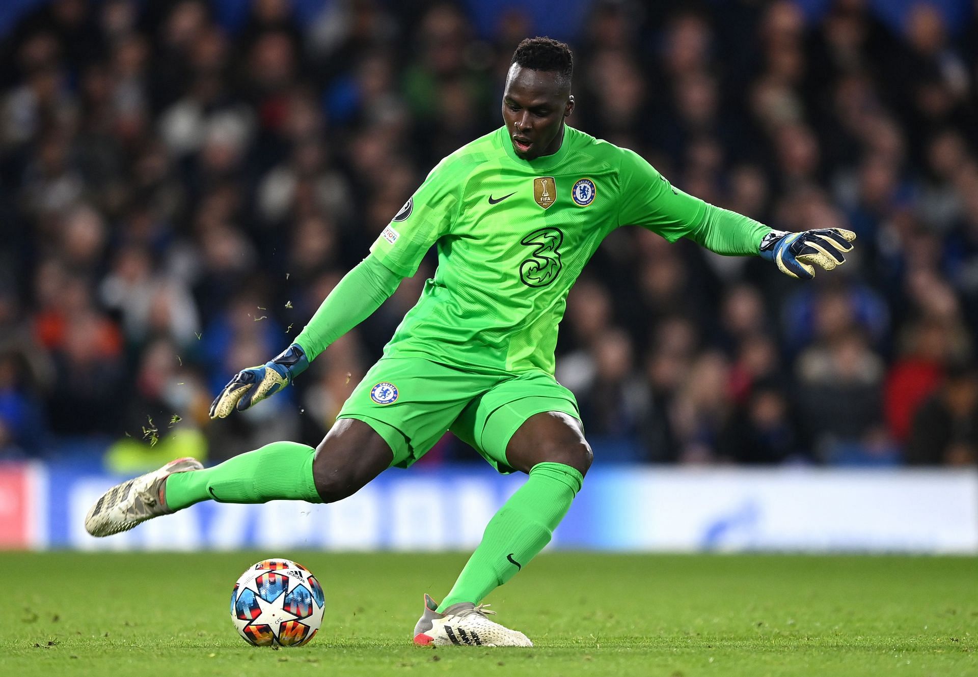 Mendy in action